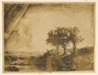 Landscape with Three Trees