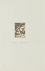 The Flight into Egypt: Small Plate