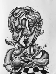 Picasso Reflecting