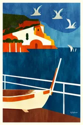 Mediterranean Coastal View