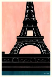 Pink Paris Tower