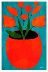 Vibrant Potted Flowers