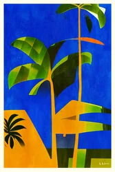 Vibrant Tropical Palms
