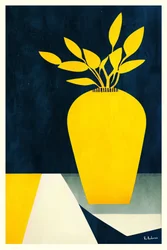 Vibrant Yellow Still Life