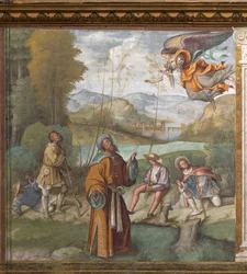 The Apparition of the Angel to St Joachim