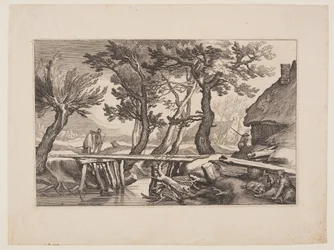 Plate 8, from Landscapes with Farmhouses
