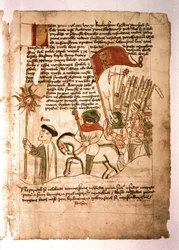 Hussite Wars: Jan Zizka leading the Hussite Army
