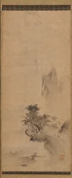 Splashed-Ink Landscape