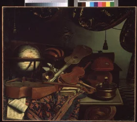 Still Life with Musical Instruments