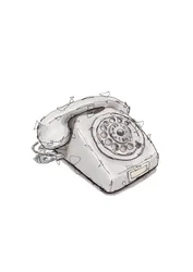 Nostalgic Rotary Phone