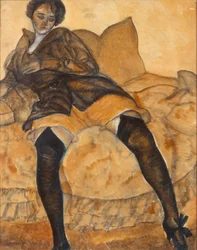 A Sitting Woman