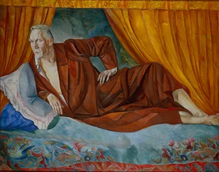 Portrait of the Singer Fyodor I. Shalyapin 1873-1938, 1918