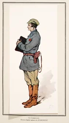 Commissar from Histoire des Soviets, pub. 1922