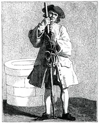 A Well Cleaner, 1737-1742