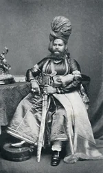 Maharaja of Panab, Bombay Presidency, 1902