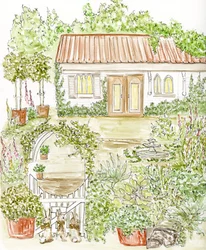 Charming Cottage Garden
