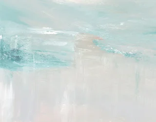 Serene Blue Brushstrokes