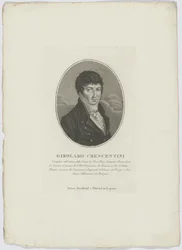 Portrait of Girolamo Crescentini