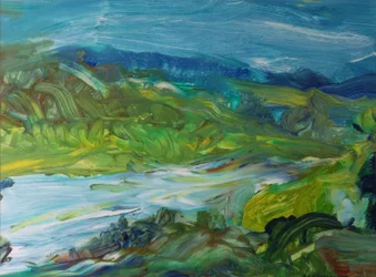 Blue River Landscape II