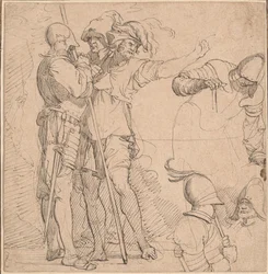 Capriccio Derived from Salvator Rosa