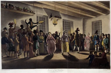 Dance, the minuet; in 