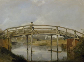 Landscape with a River and Bridge, c. 1830