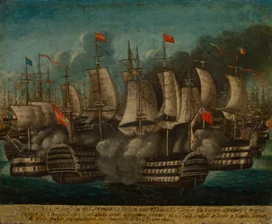 The Battle of Trafalgar, 21 October 1805