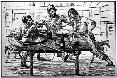 Miners Weighing Their Gold, 19th Century, 1937