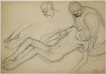 Becoming and Passing Away (Draft Sketch), c.1920