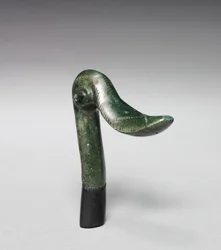 Duck Head Finial, c.1400-1300 BC