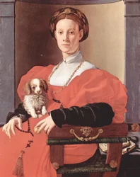 Portrait of a Lady in Red (Francesca Salviati?)