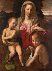 Madonna and Child with St. John the Baptist