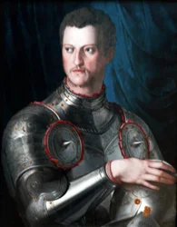 Portrait of Cosimo I dei Medici in Armour