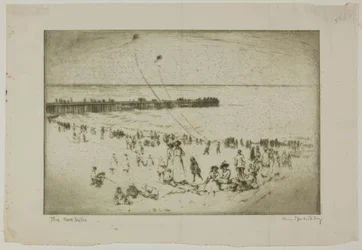 Chicago - The Two Kites, Jackson Park Beach
