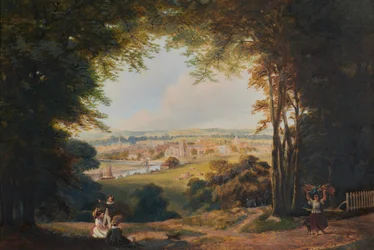 Vignette View of Maidstone from the South