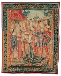 The Story of Troy. Cassandra Intercedes Before Priam to Obtain a Pardon for Paris