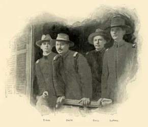 Graduates of 98, Spanish-American War, June 1898