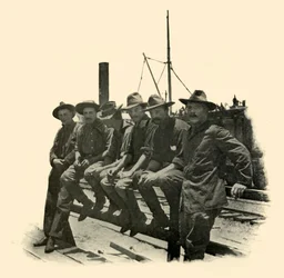 Rough Riders, Spanish-American War, 12 June 1898