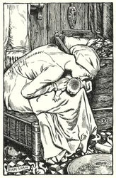 Illustration for The Cloister and The Hearth by Charles Reade