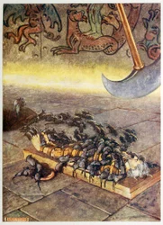 They swarmed upon me in ever accumulating heaps, from Selected Tales of Mystery, pub. 1909