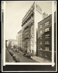 Hotel Harding at 55th Street and Broadway, New York, 1921