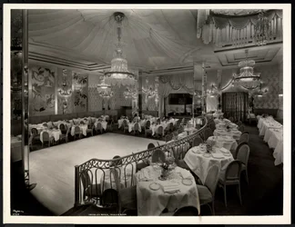 The Iridium Room at the Hotel St. Regis, 1937