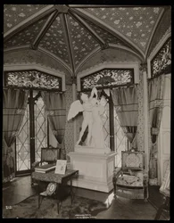The drawing room of the Helen Gould estate (late Jay Gould residence) at Tarrytown, New York, 1893-94
