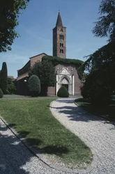 Facade of the church
