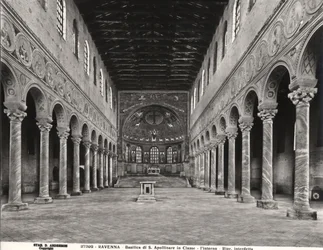 Interior View of the Nave and Apse