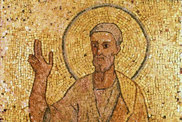 St. Peter, from the Crypt of St. Peter (detail)