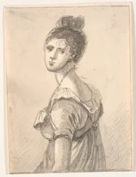 Half-Figure Female Portrait