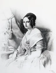Portrait of Maria Adelaide of Habsburg-Lorraine