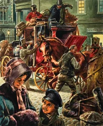 A Horse-Drawn Mailcoach