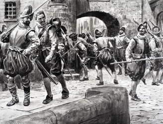 The Story of France -- Soldiers Massing in Paris